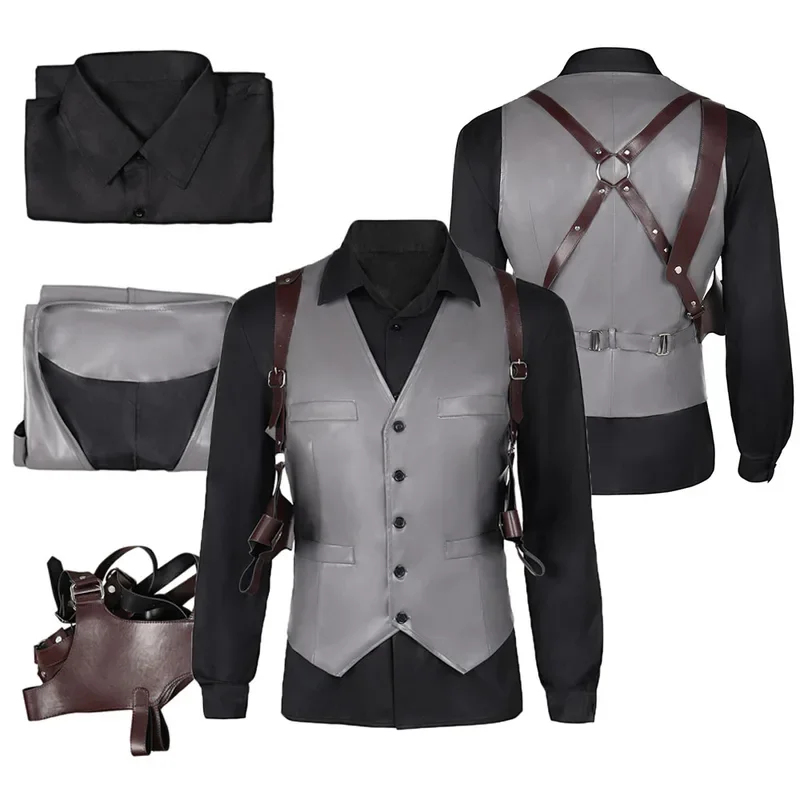 ☆SunlCos Resident Wesker Cospl - Anime Cosplay Outfits Male incelemesi ve fiyatı