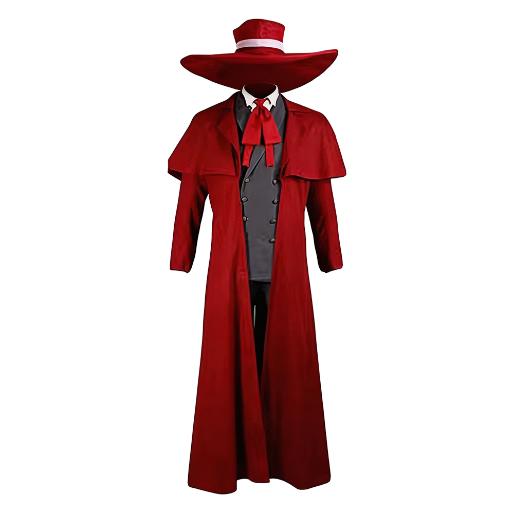 Alucard Cosplay Uniform Costum - Anime Cosplay Outfits Male incelemesi ve fiyatı