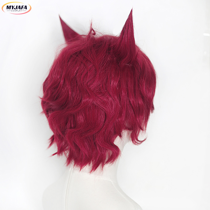 Sett Cosplay Wig Game LOL Hear - Anime Cosplay With Red Hair incelemesi ve fiyatı