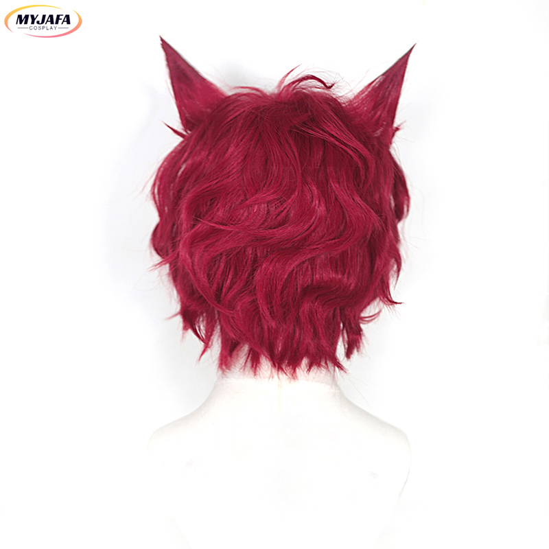 Sett Cosplay Wig Game LOL Hear - Anime Cosplay With Red Hair incelemesi ve fiyatı
