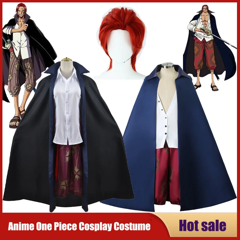 ♥2026 New Halloween Costume Co - Anime Cosplay With Red Hair incelemesi ve fiyatı