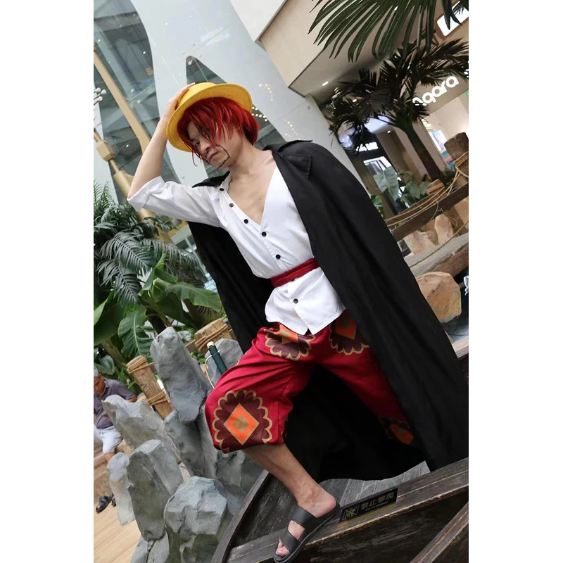 ♥2026 New Halloween Costume Co - Anime Cosplay With Red Hair incelemesi ve fiyatı