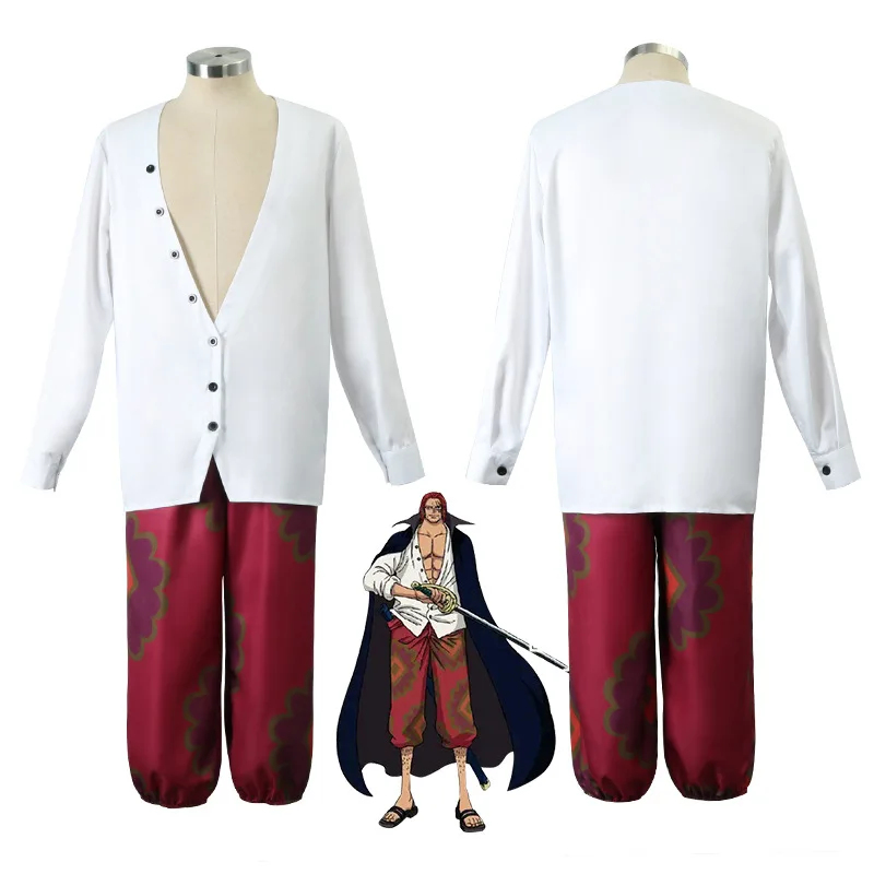 ♥2026 New Halloween Costume Co - Anime Cosplay With Red Hair incelemesi ve fiyatı