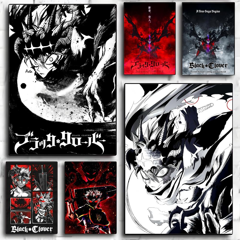 B-black Clover Anime Poster Mo - Black Clover Grimoire incelemesi ve fiyatı
