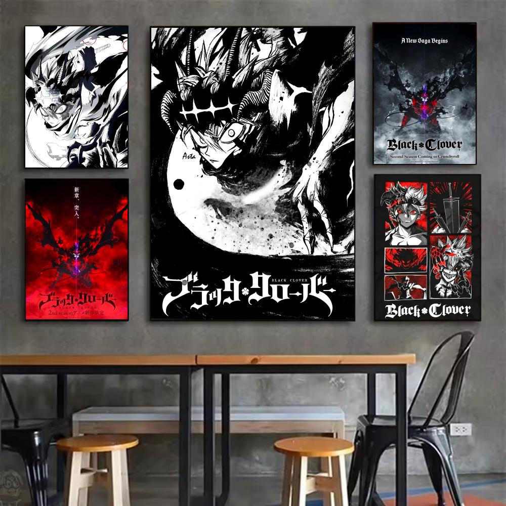 B-black Clover Anime Poster Mo - Black Clover Grimoire incelemesi ve fiyatı