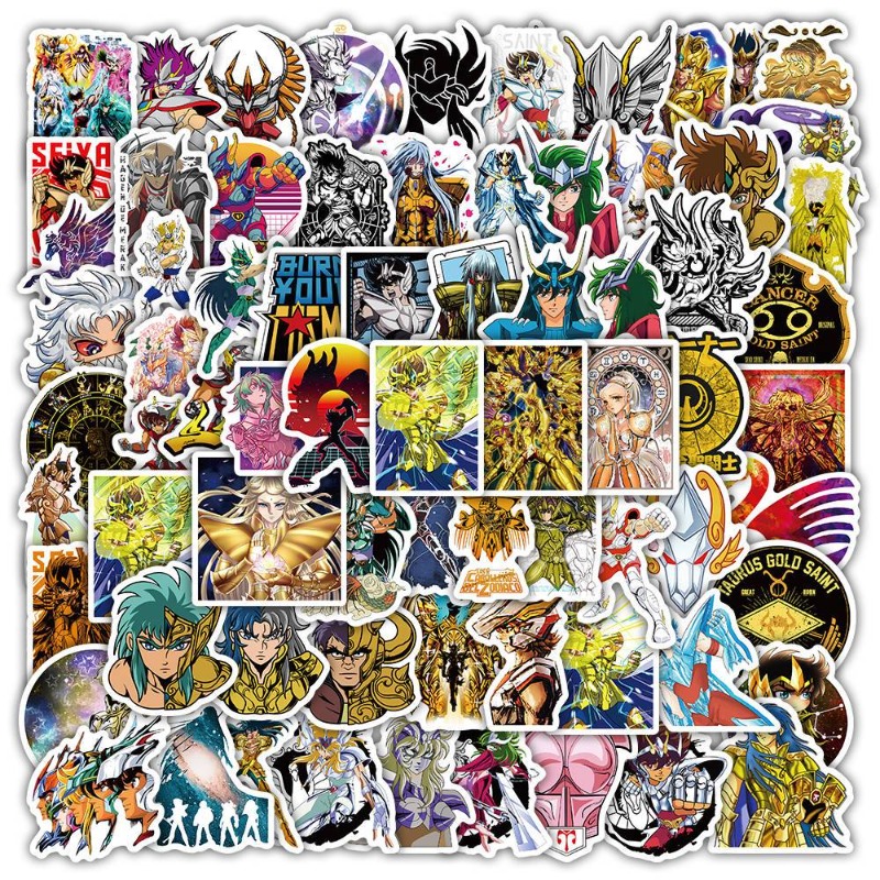 101Pcs Saint Seiya Anime Stick - Anime Cosplay Series incelemesi ve fiyatı