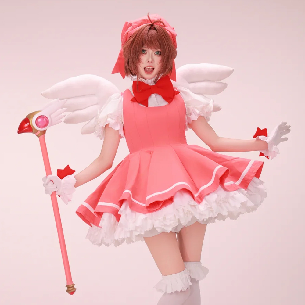 Kinomoto Sakura Cosplay Pink L - Anime Cosplay Events incelemesi ve fiyatı