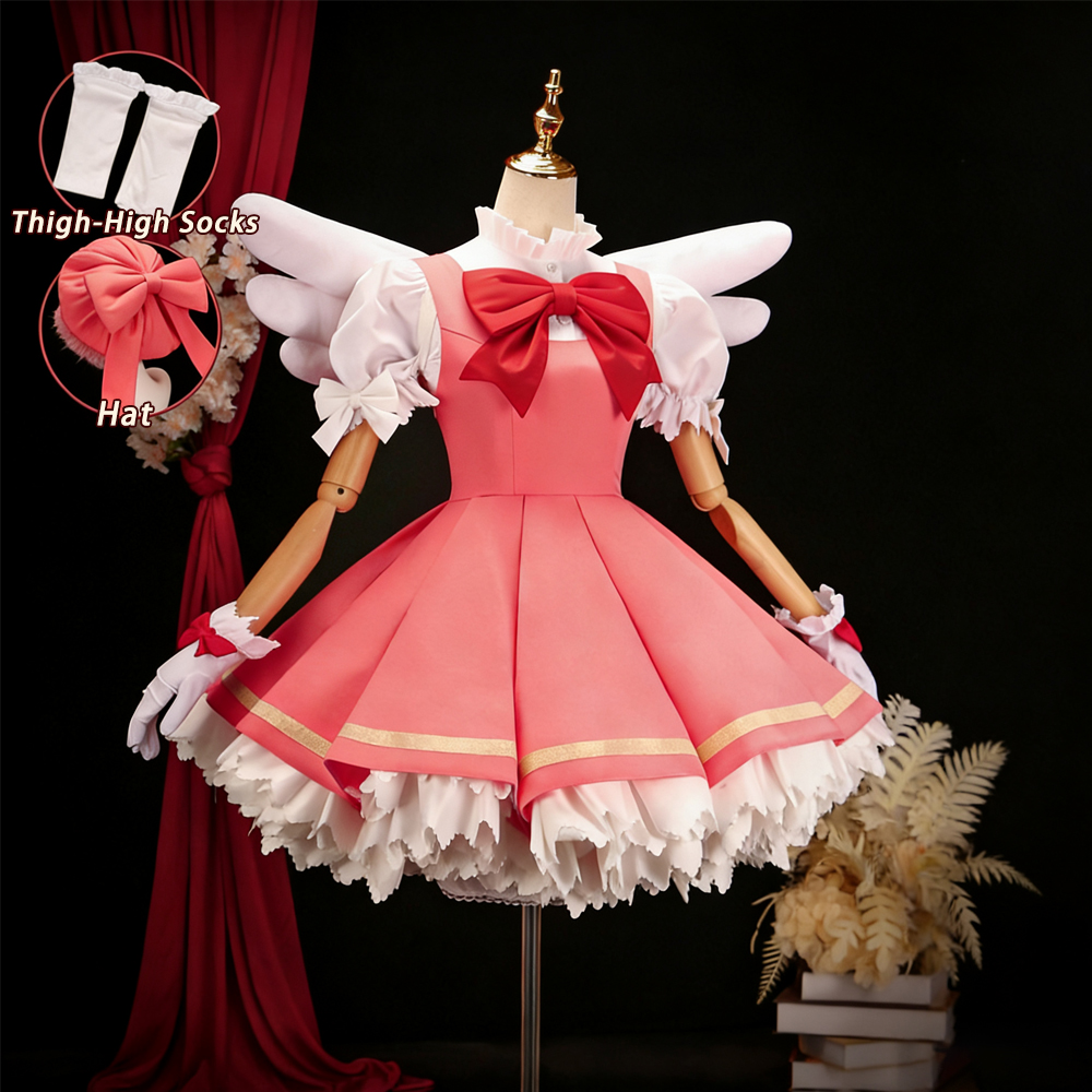 Kinomoto Sakura Cosplay Pink L - Anime Cosplay Events incelemesi ve fiyatı