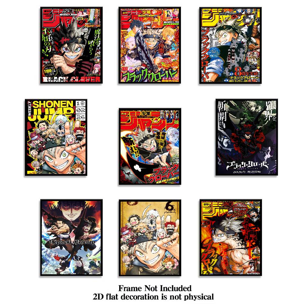 Anime B-Black Hot Clover Fashi - Black Clover Grimoire incelemesi ve fiyatı