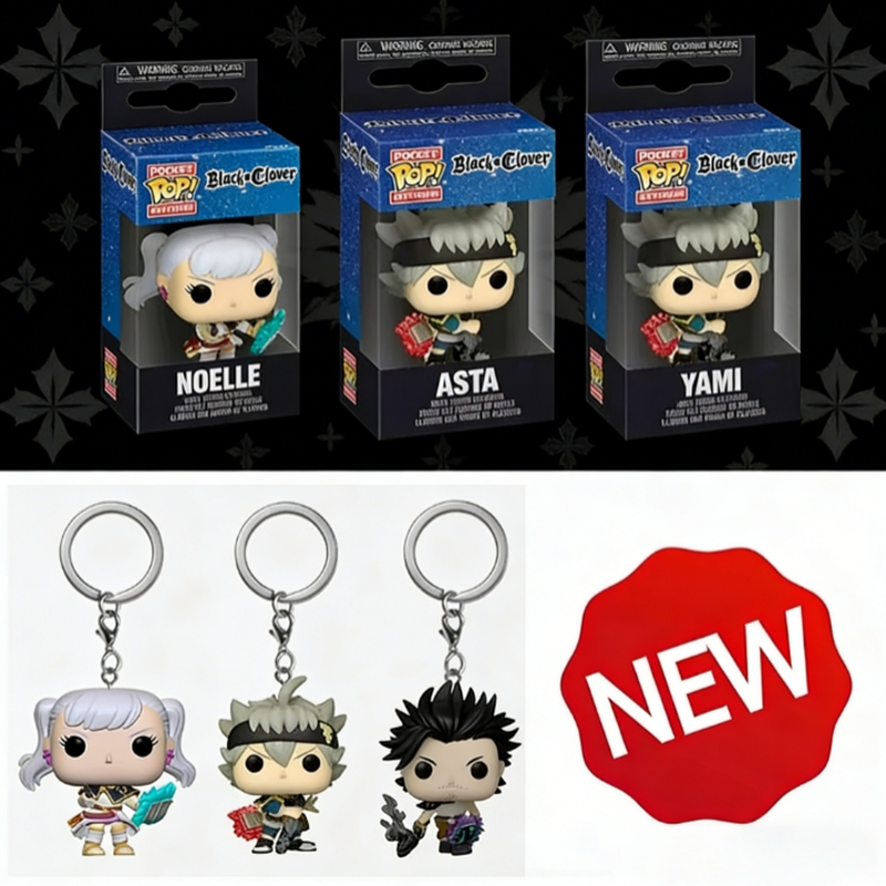 New Funko POP Pocket! Keychain - Black Clover Grimoire incelemesi ve fiyatı
