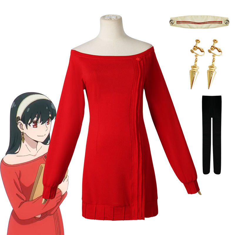 Anime SPY X FAMILY Cosplay Yor - Anime Cosplay Yor incelemesi ve fiyatı