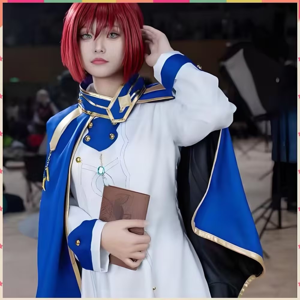 Shirayuki Cosplay Costumes Ani - Anime Cosplay With Red Hair incelemesi ve fiyatı