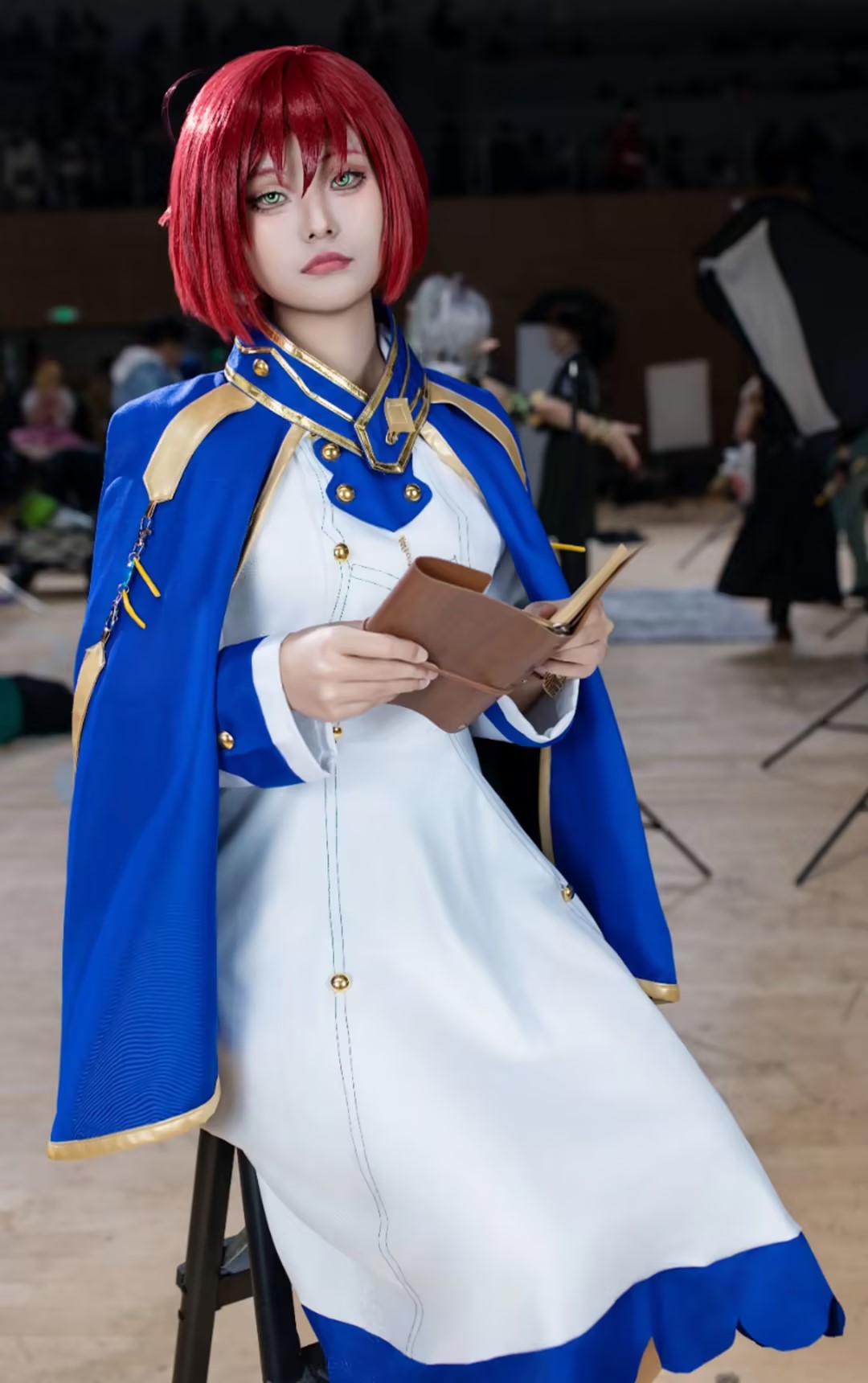Shirayuki Cosplay Costumes Ani - Anime Cosplay With Red Hair incelemesi ve fiyatı