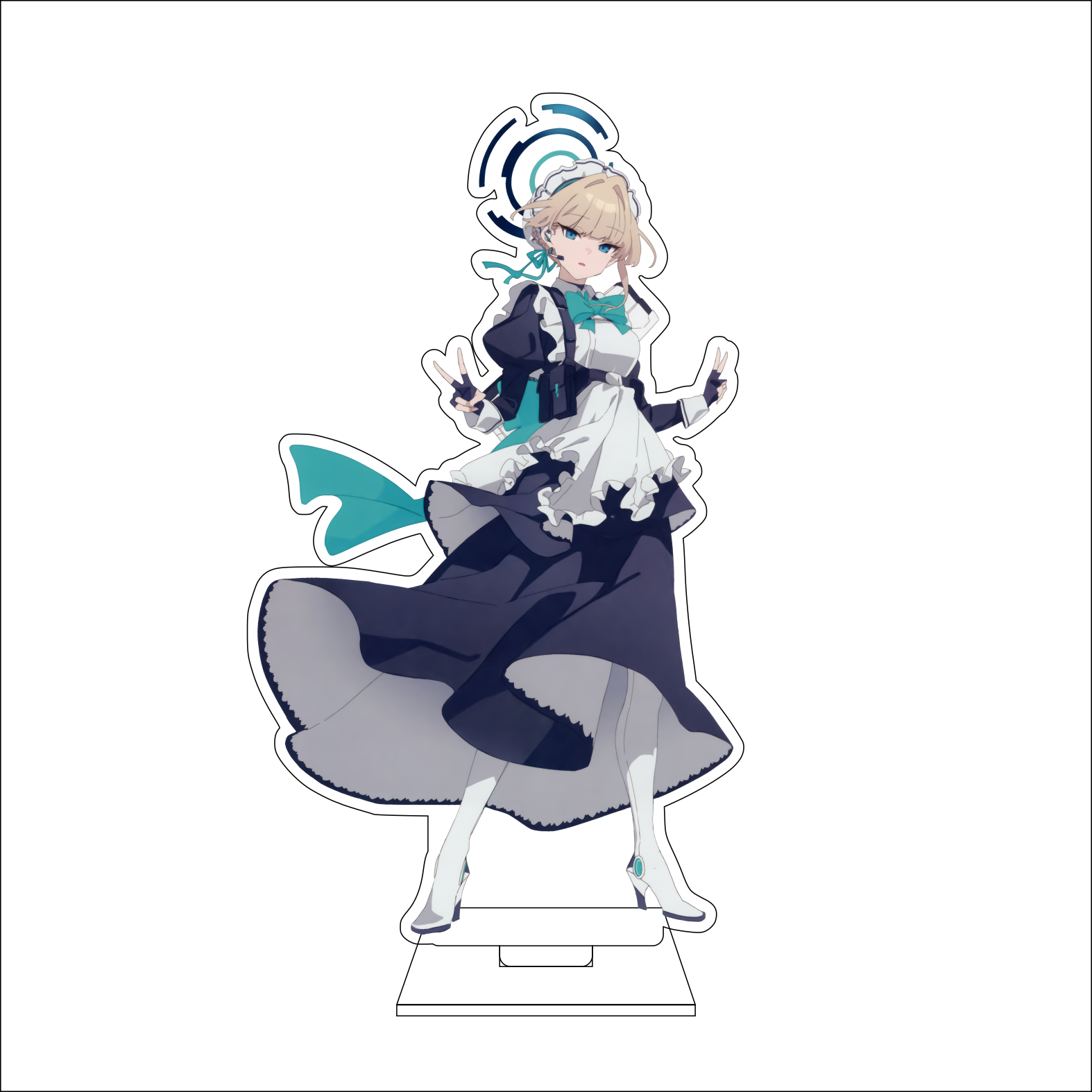16CM Anime Blue Archive Cospla - Anime Cosplay Japan incelemesi ve fiyatı