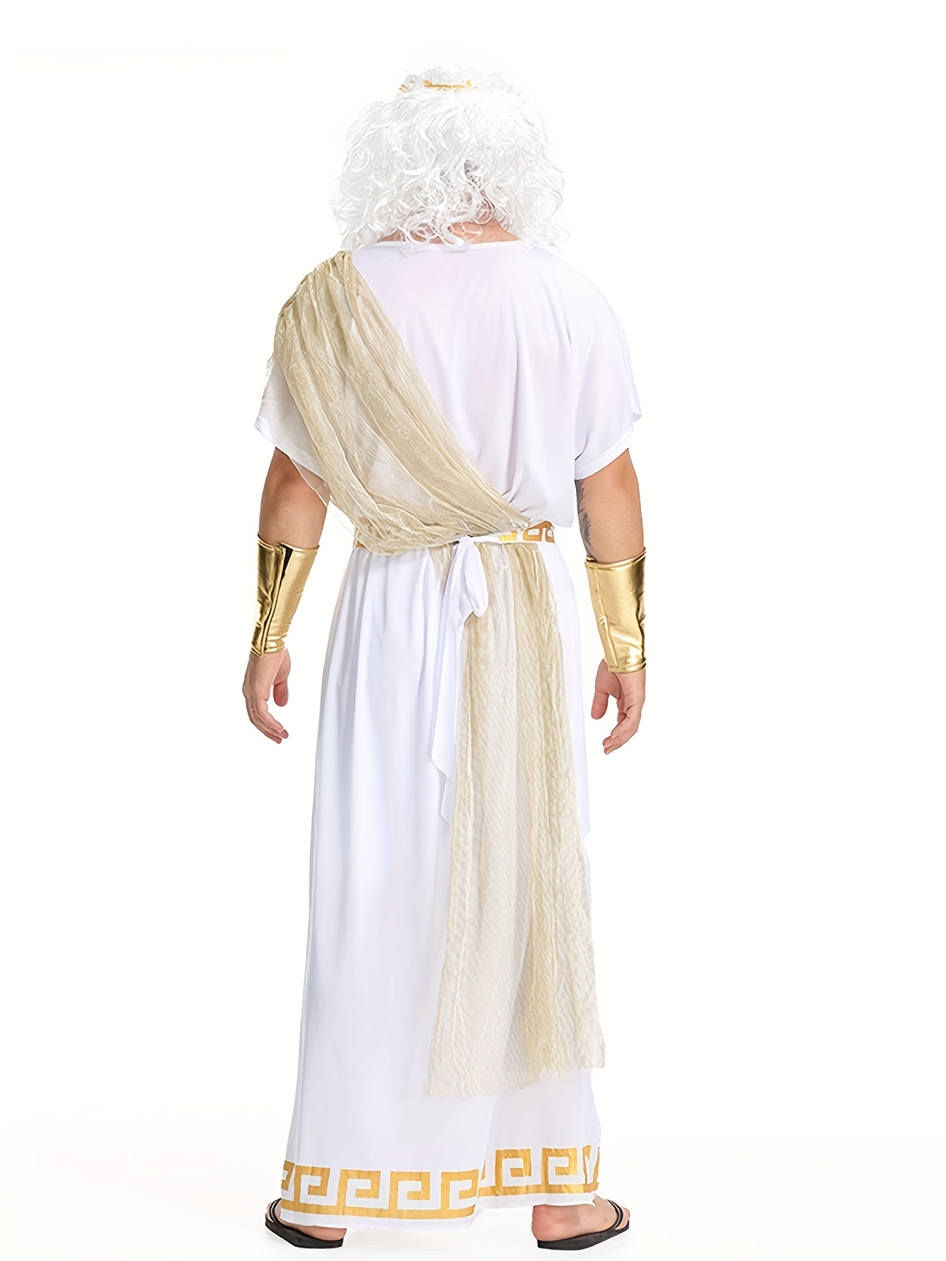 Men Zeus Greek God Costume Anc - Anime Cosplay And Costumes incelemesi ve fiyatı