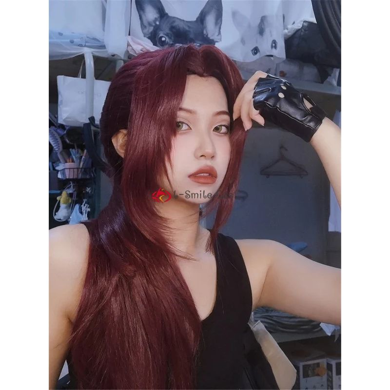 CyHigh Quality  Rebecca Revy C - Anime Cosplay With Red Hair incelemesi ve fiyatı