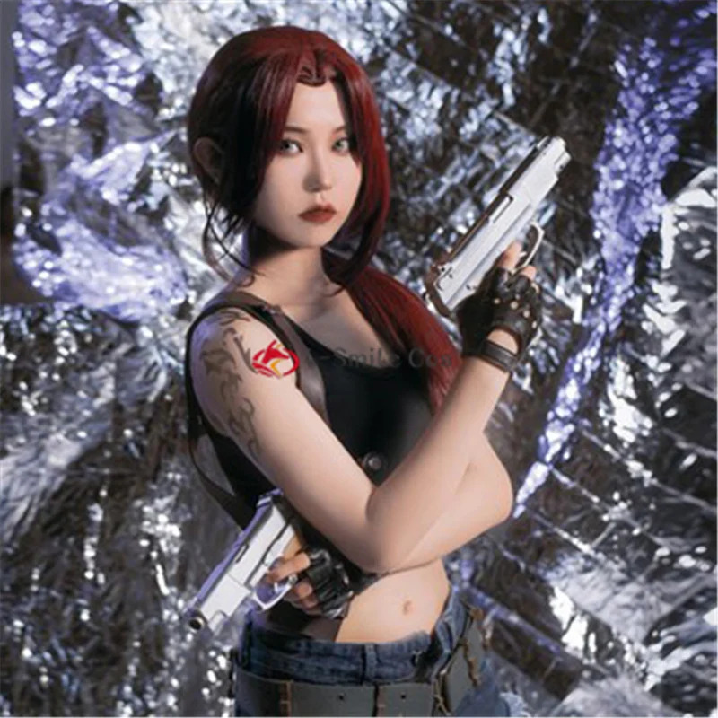 CyHigh Quality  Rebecca Revy C - Anime Cosplay With Red Hair incelemesi ve fiyatı