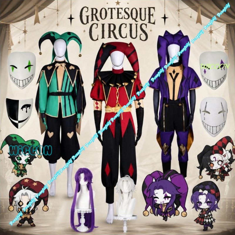 Freak Circus Clown Three Roles - Anime Cosplay Events incelemesi ve fiyatı