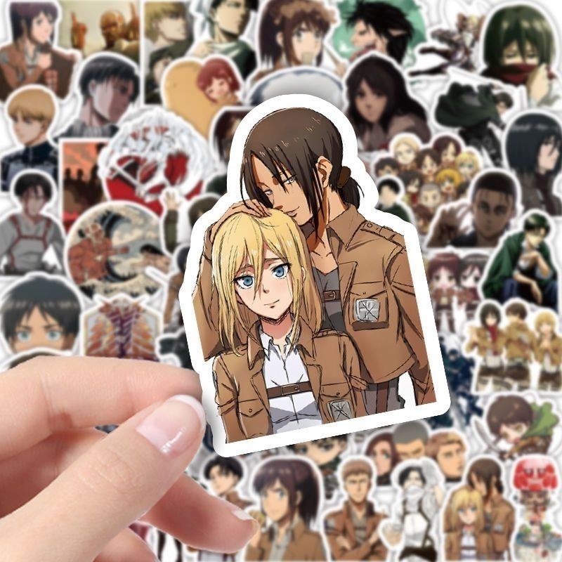 60Pcs Attack on Titan Anime St - Anime Cosplay And Costumes incelemesi ve fiyatı