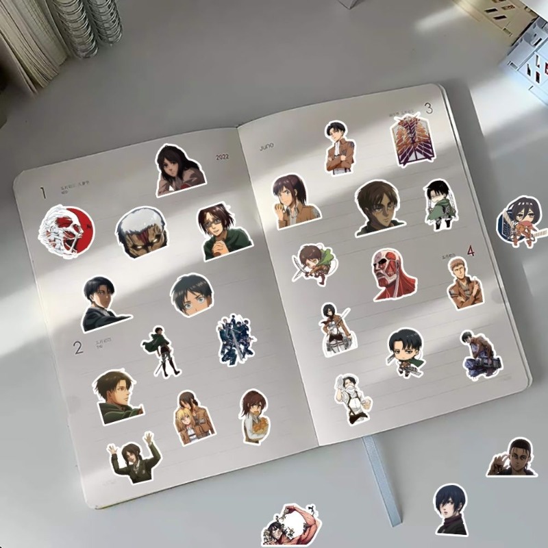 60Pcs Attack on Titan Anime St - Anime Cosplay And Costumes incelemesi ve fiyatı