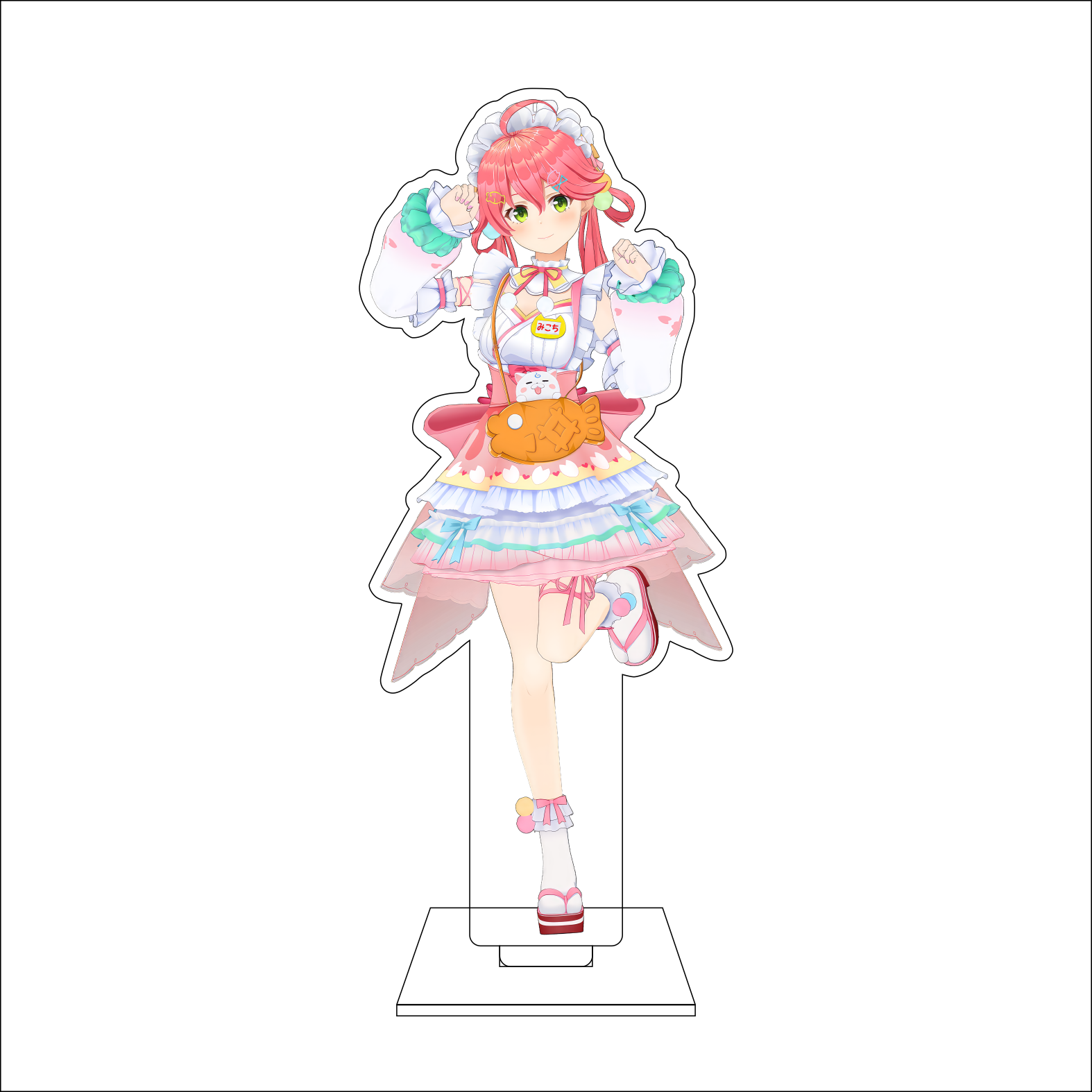 16CM Anime Hololive Cosplay Ac - Anime Cosplay Japan incelemesi ve fiyatı