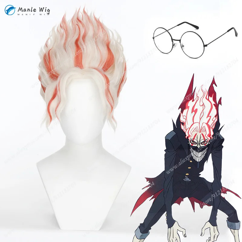 Anime Okarun Occult Kun Cospla - Anime Cosplay With Red Hair incelemesi ve fiyatı