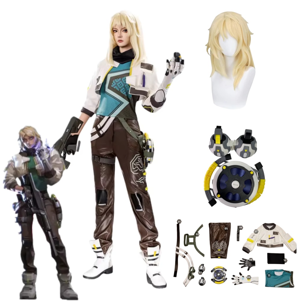 Deadlock Cosplay Costume Props - Women Anime Cosplay incelemesi ve fiyatı