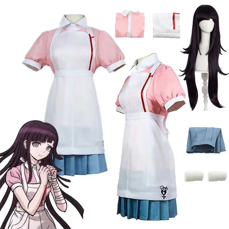 Danganronpa Mikan Tsumiki Anim - Anime Cosplay And Costumes incelemesi ve fiyatı