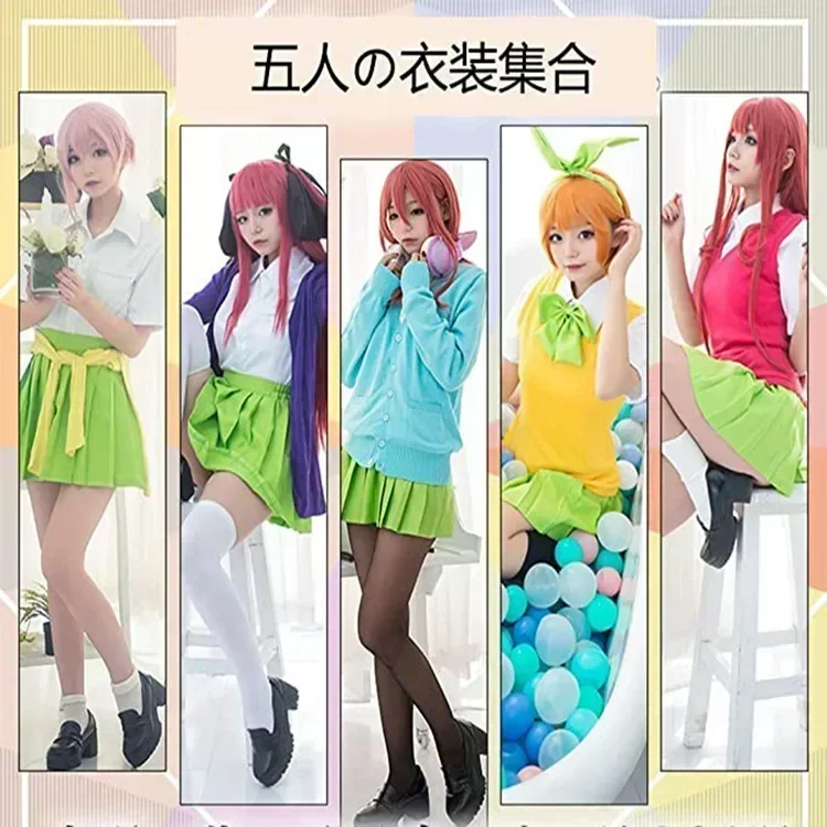 2026 Halloween Cosplay Anime Q - Quintuplets Anime Cosplay incelemesi ve fiyatı