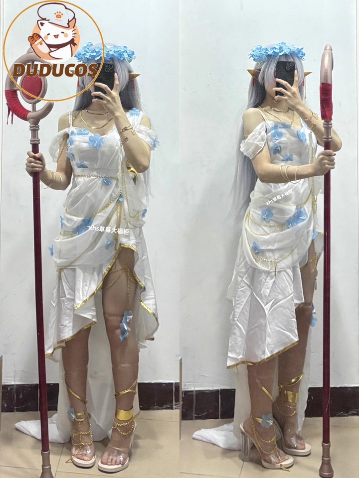 IN STOCK Frieren Cosplay Douji - Anime Cosplay Wig incelemesi ve fiyatı