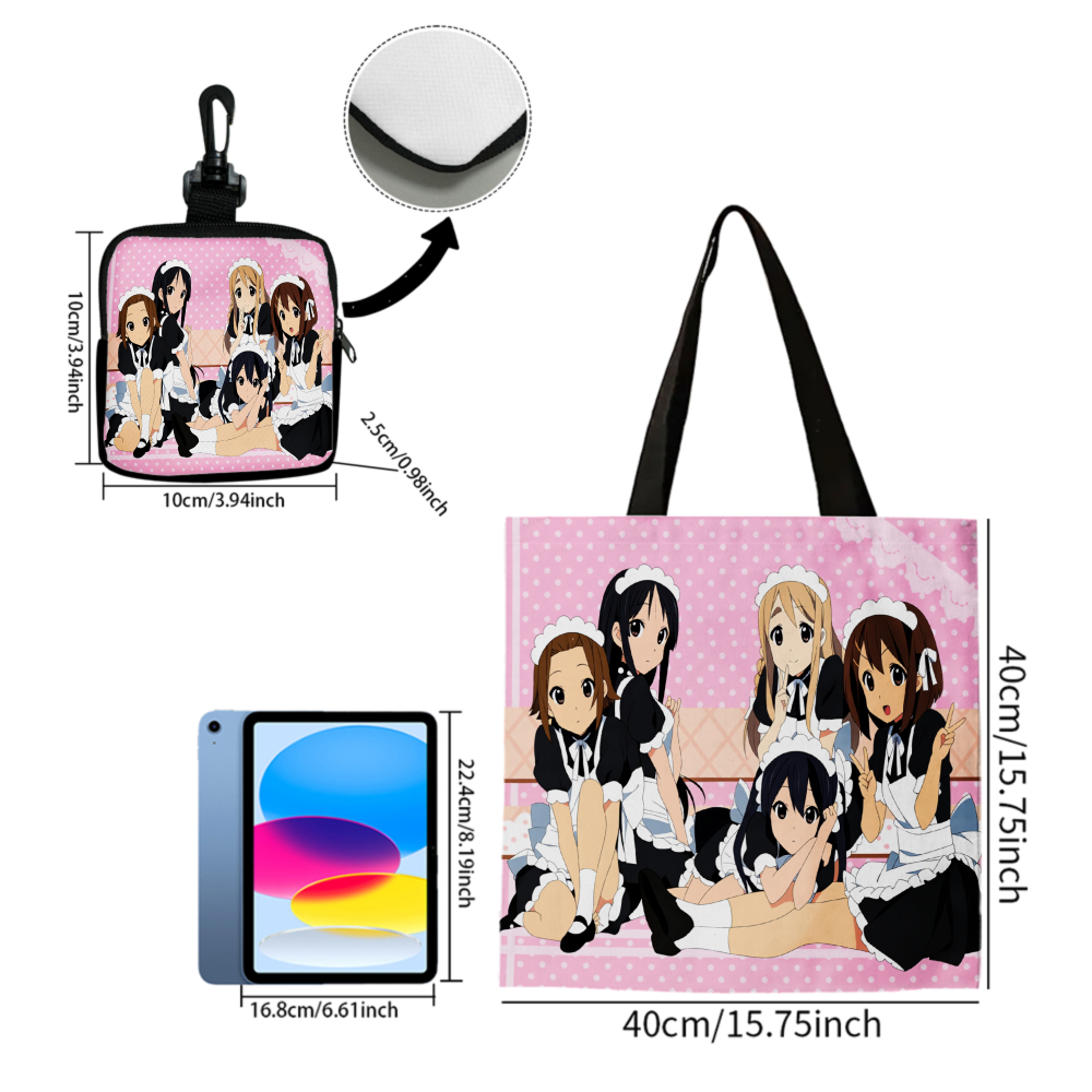 K-ON! Anime Maid Outfit Print  - Anime & Cosplay Expo Acx 2025 incelemesi ve fiyatı