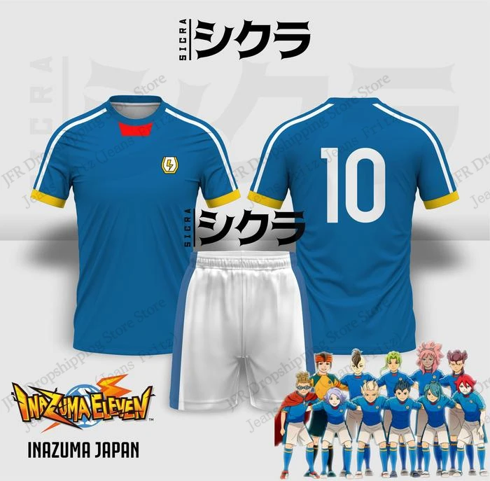 Jersey Set Jersey Inazuma Elev - Anime & Cosplay Expo Acx 2025 incelemesi ve fiyatı
