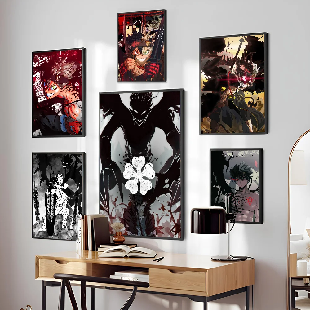 1PC Anime Black Clover Poster  - Black Clover Grimoire incelemesi ve fiyatı