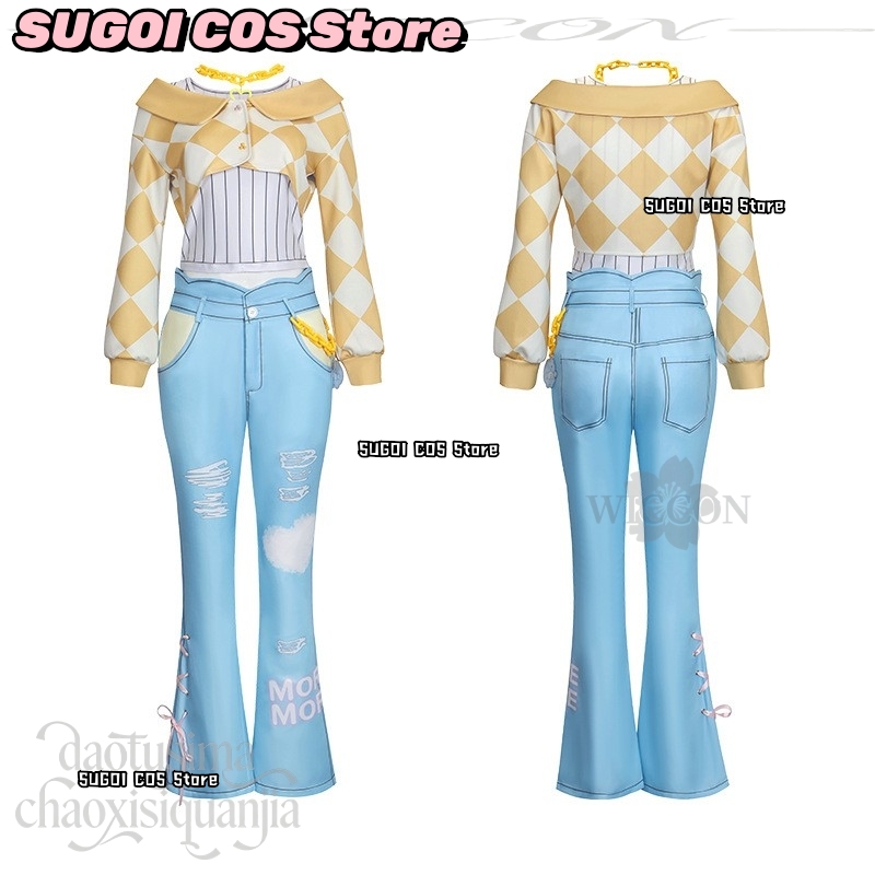 Hanasato Minori Yellow Plaid S - Anime Cosplay Events incelemesi ve fiyatı