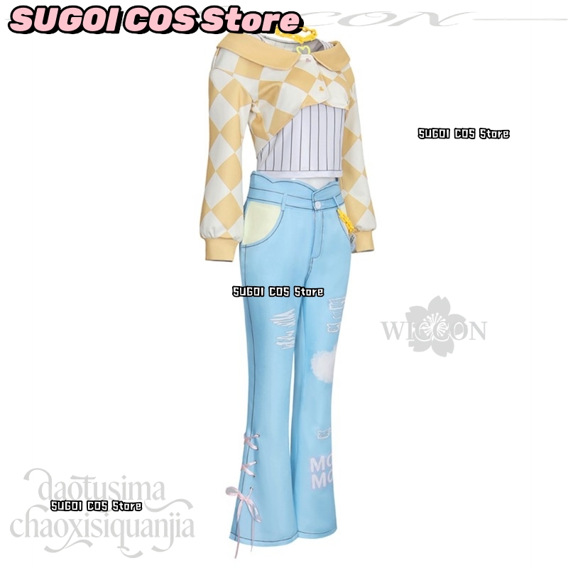 Hanasato Minori Yellow Plaid S - Anime Cosplay Events incelemesi ve fiyatı