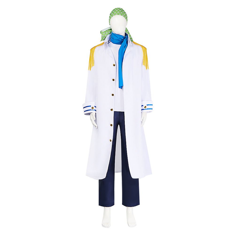Koby Cosplay Costume Long Whit - Anime Cosplay Outfits Male incelemesi ve fiyatı