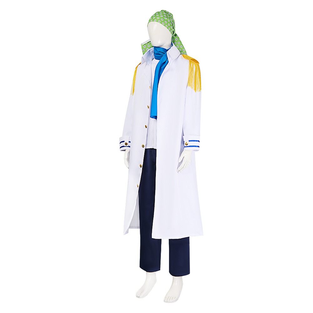 Koby Cosplay Costume Long Whit - Anime Cosplay Outfits Male incelemesi ve fiyatı