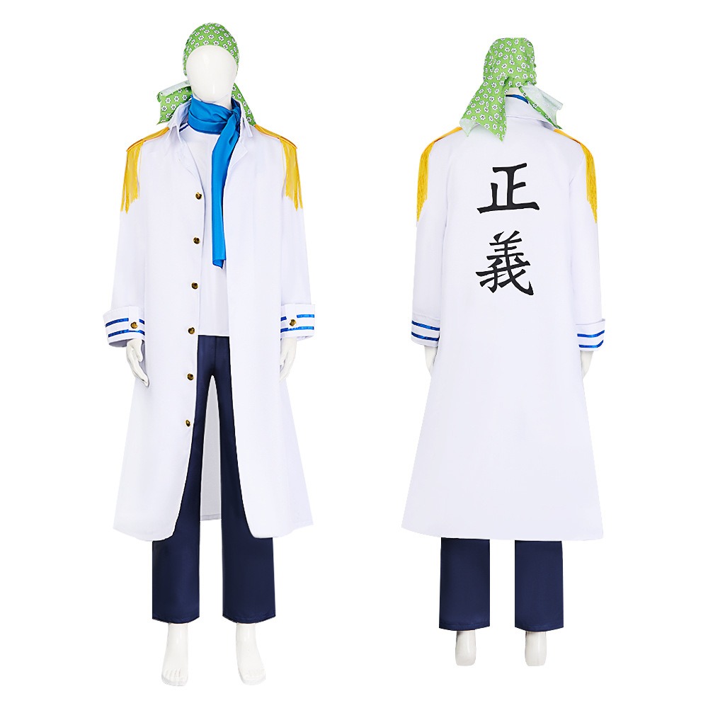 Koby Cosplay Costume Long Whit - Anime Cosplay Outfits Male incelemesi ve fiyatı